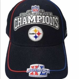Reebok Pittsburgh Steelers 2005 AFC Champions Hat